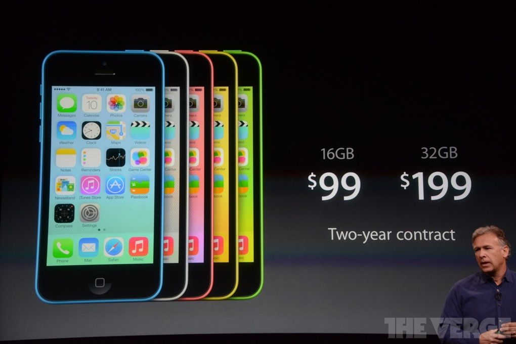 Apple iPhone 5С iPhone 5S - Apple представив різнокольоровий