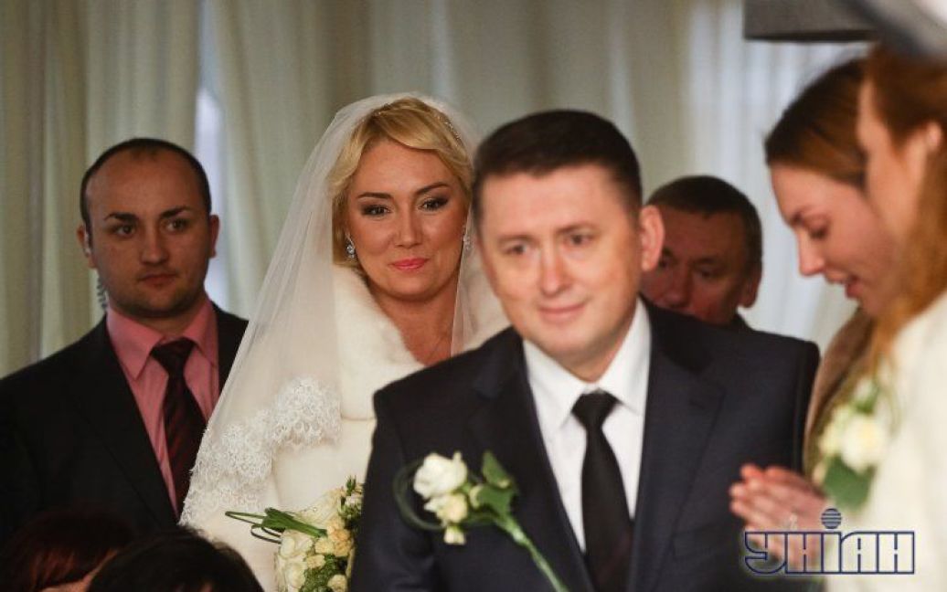 8 грудня екс-майор Микола Мельниченко та телеведуча Наталя Розинська одружилися / © УНІАН