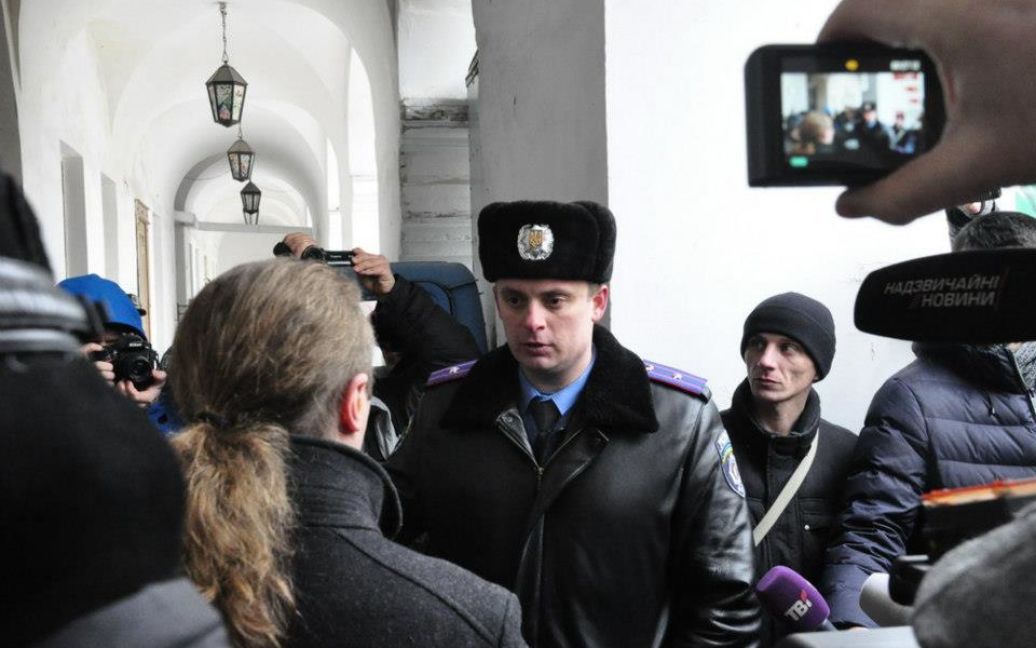 Біля Гостинного двору побилися депутати / © facebook.com/alex.zakletsky