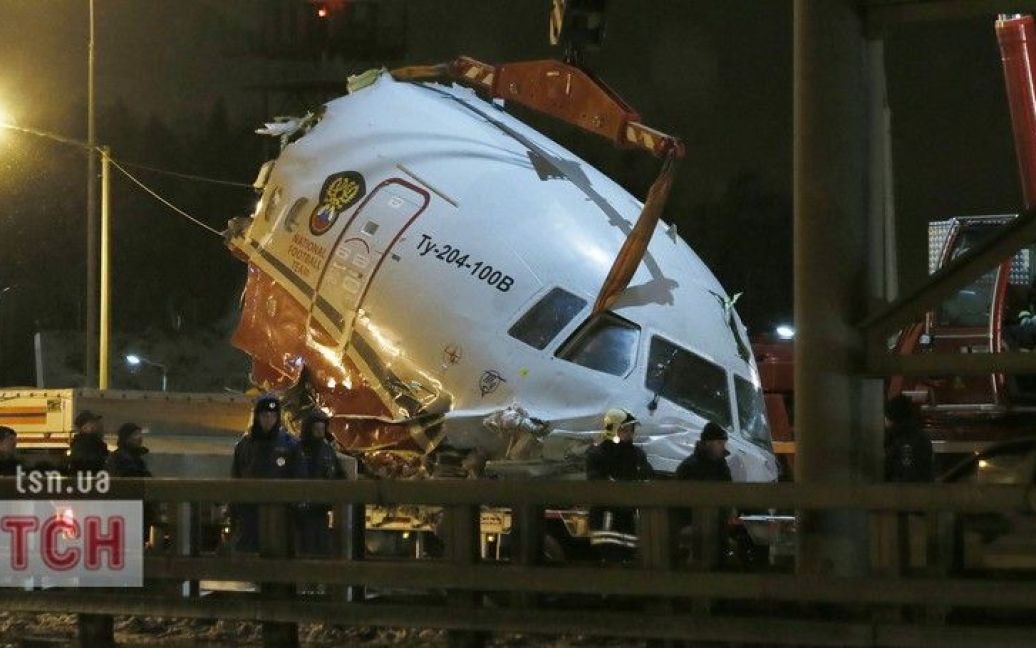 Авіакатастрофа в аеропорту "Внуково" / © Фото EPA/UPG