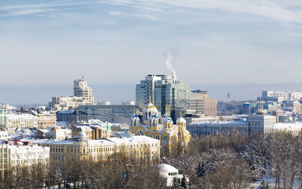 Київ у снігу / © elektraua.livejournal.com