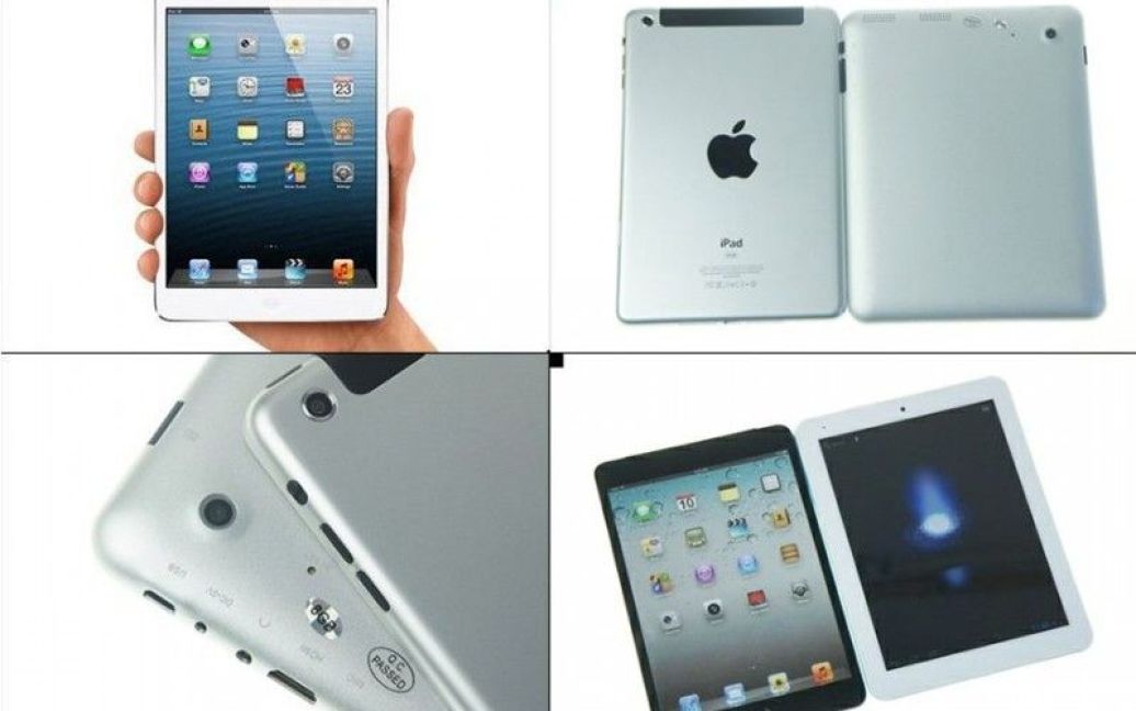 3. GooPad mini - краща китайська відповідь Apple iPad mini. Це не клон, це максимально наближена копія - так описали продукт блогери з Китаю. Проте коштує $ 99, що майже в 3 рази дешевше, ніж оригінал. / © slon.ru