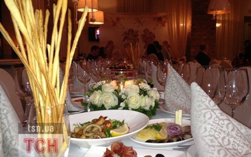 Продовження церемоніі у ресторані / © ТСН.ua