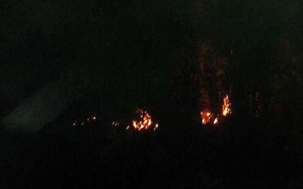 У Дніпропетровську у ніч всіх святих сталася пожежа / © gorod.dp.ua