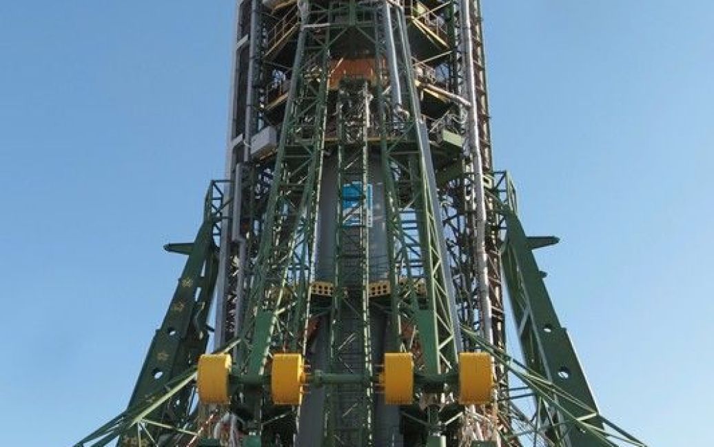 На Байконурі запустили ракету-носій "Союз-ФГ" / © Фото EPA/UPG