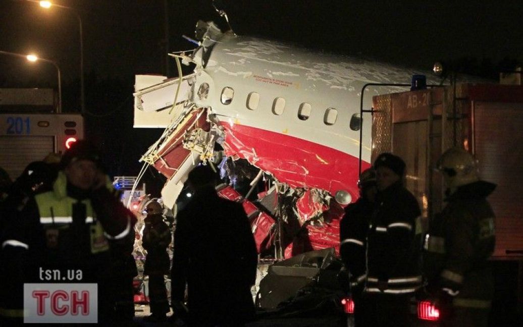 Авіакатастрофа в аеропорту "Внуково" / © Фото EPA/UPG