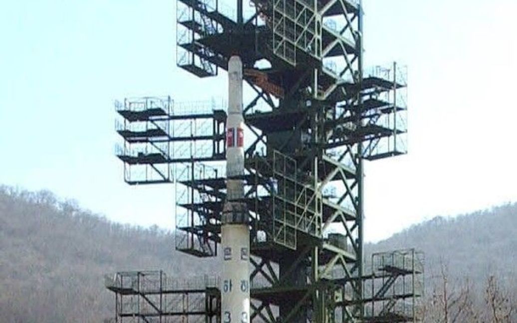У КНДР відзначили запуск ракети / © Фото EPA/UPG