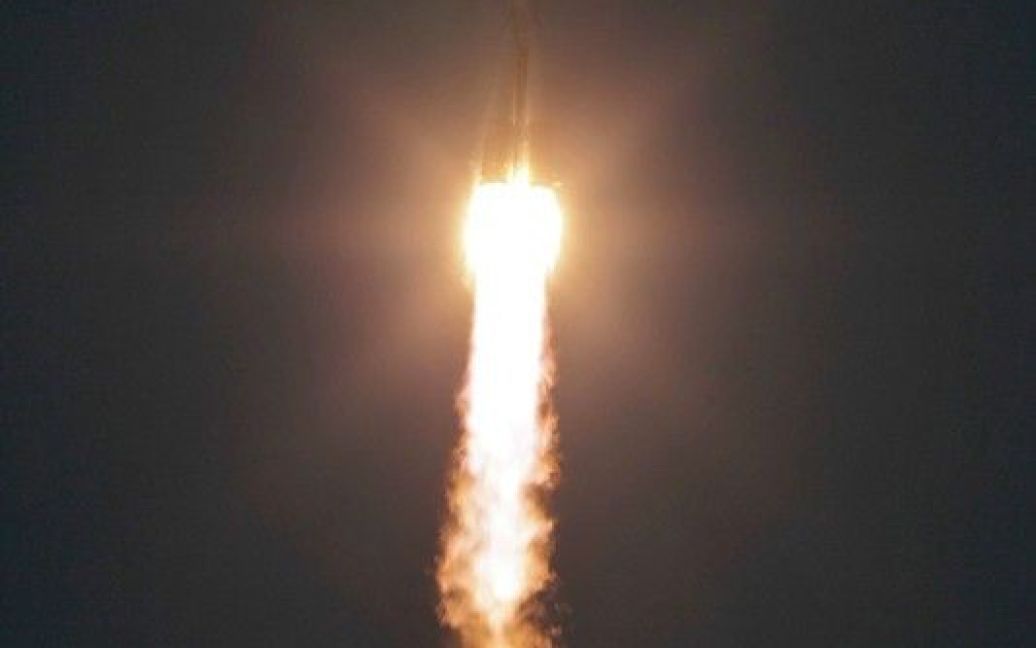 На Байконурі запустили ракету-носій "Союз-ФГ" / © Фото EPA/UPG