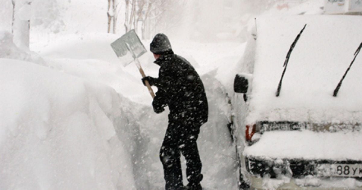 У Києві настав справжній сніговий апокаліпсис