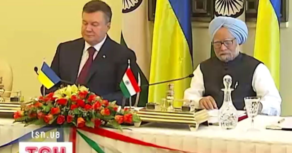 Янукович в Індії шукає вигідних контрактів