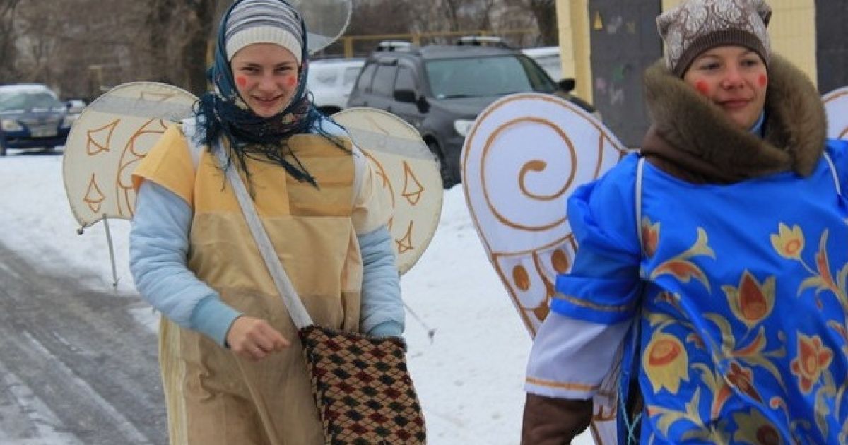По Києву ходив різдвяний вертеп / © Сегодня