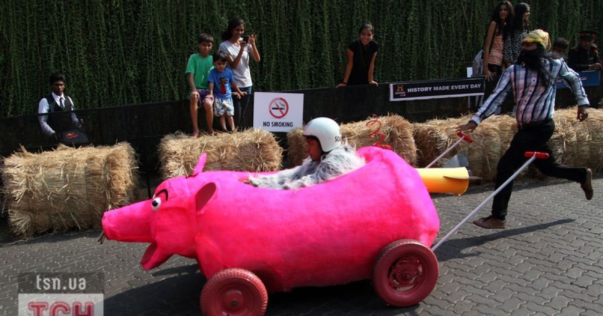 В Індії відбулись перегони Red Bull Soapbox Race