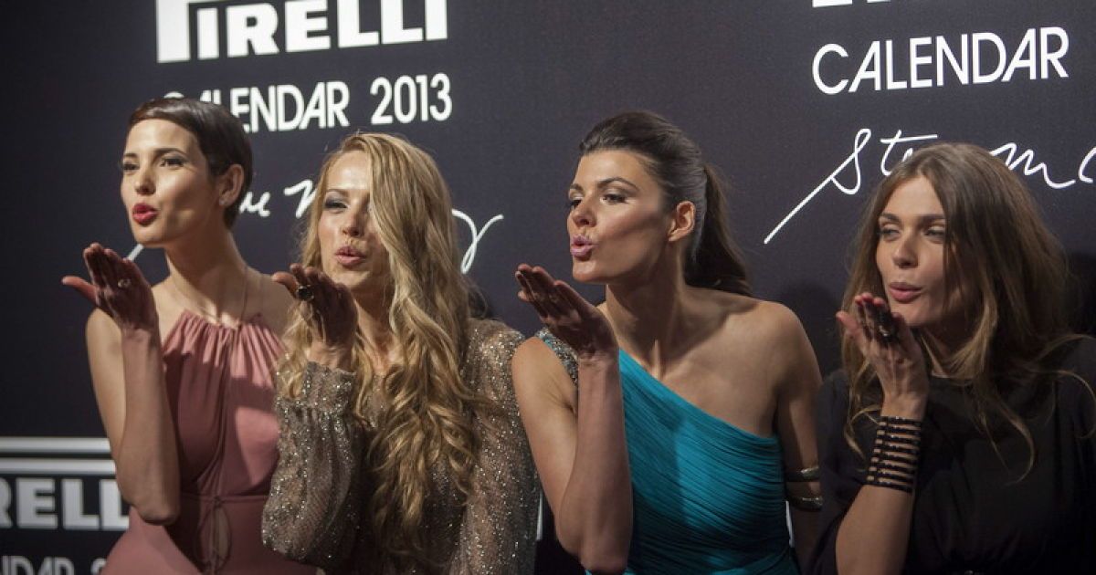 На презентації календаря Pirelli у Ріо зібрались вишукані моделі / © Фото EPA/UPG