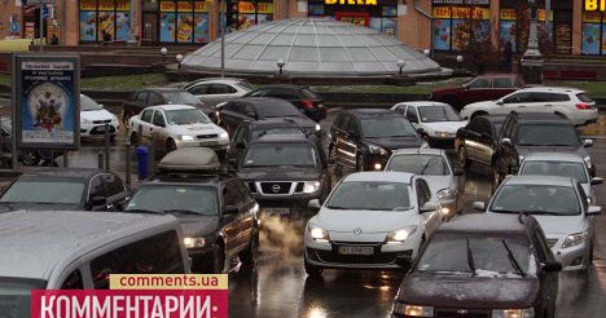 Київ "несподівано" засипало снігом / © Коментарі