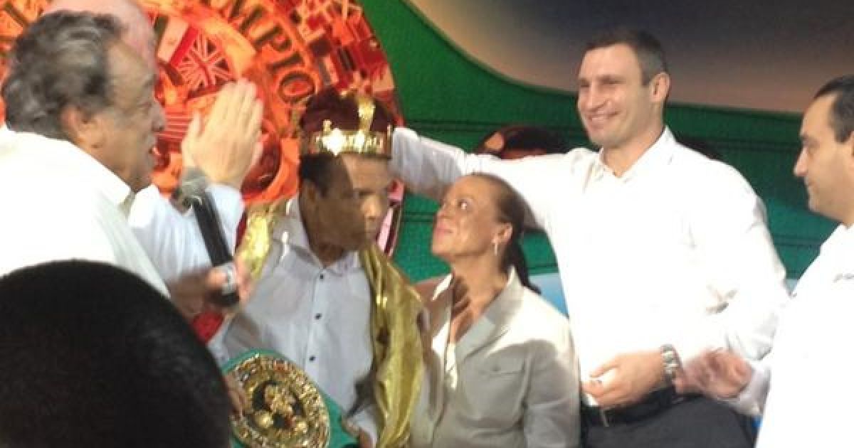 Віталій Кличко і Мохаммед Алі