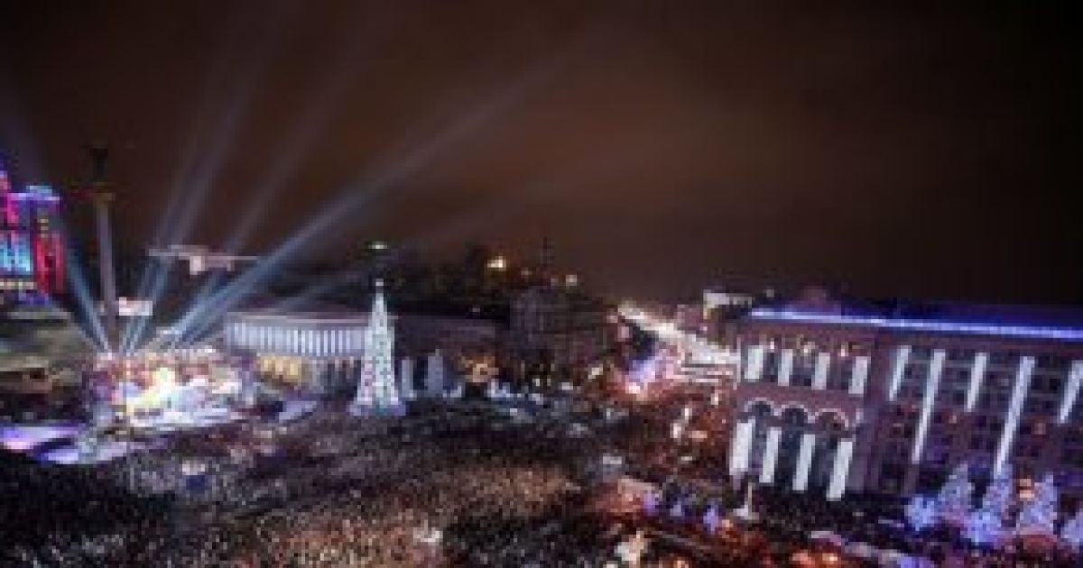 Кияни почнуть проводжати 2012 рік через декілька годин
