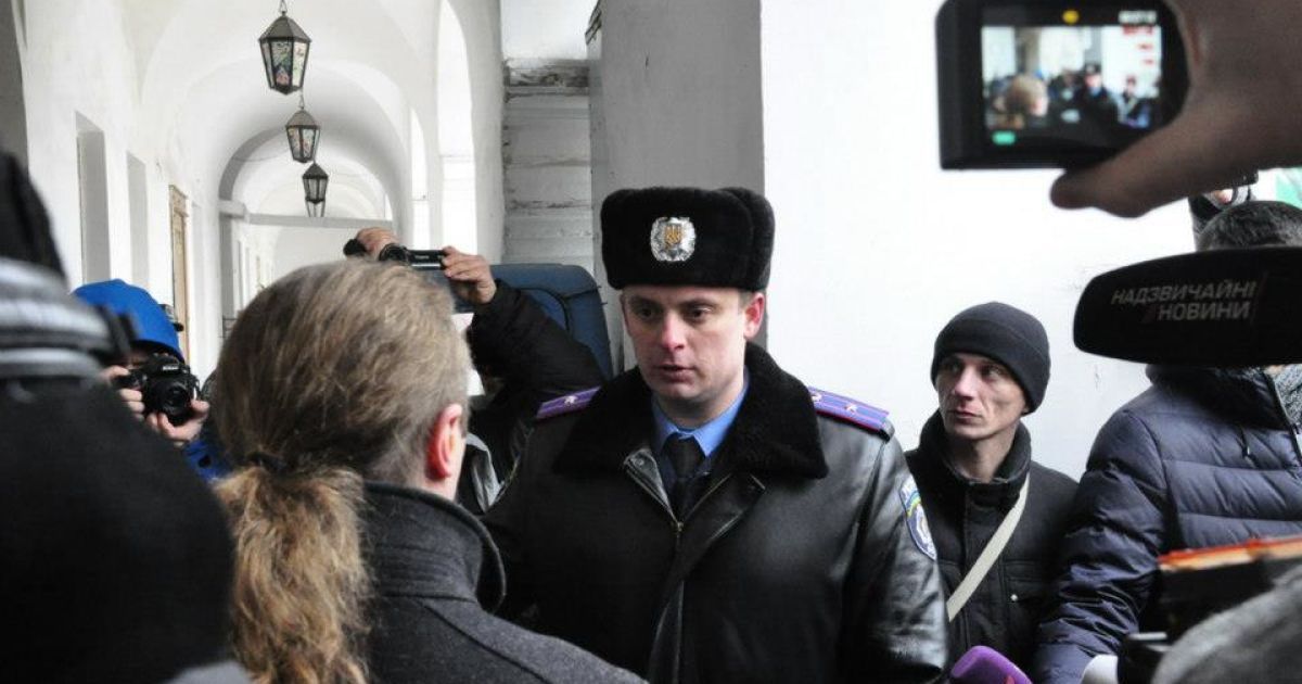 Біля Гостинного двору побилися депутати / © facebook.com/alex.zakletsky