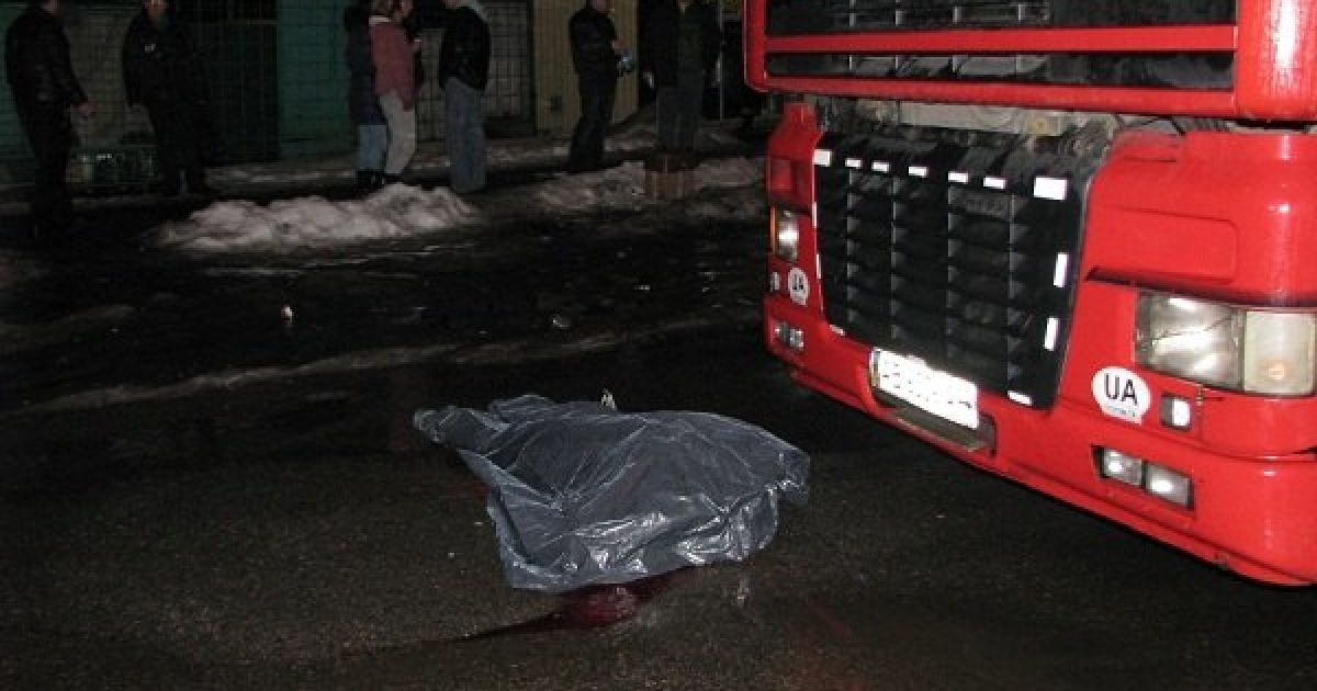 Водій не помітив, як переїхав пішохода.
