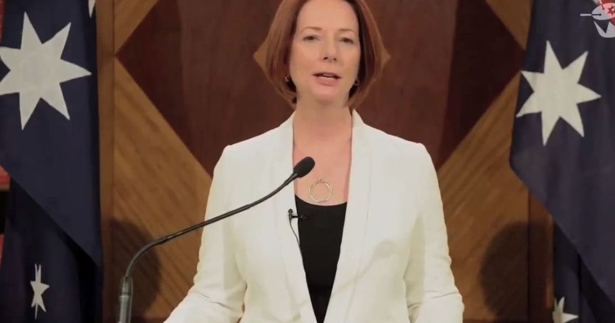 Прем'єр-міністр Австралії записала звернення до народу на кінець світу.