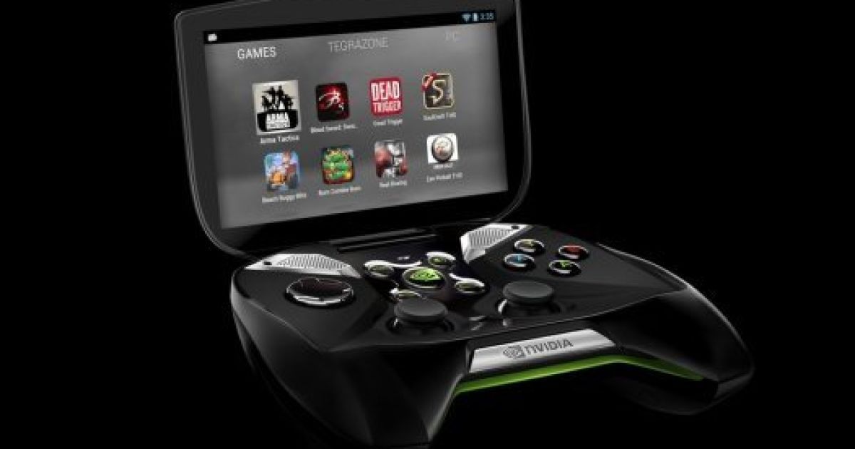 Nvidia Project Shield. Приставка від Nvidia поки знаходиться на стадії розробки, але інтерес вже викликає. 5-дюймовий сенсорний екран, 4K-вихід, контролер і бездротовий зв'язок з ПК. / © popsci.com