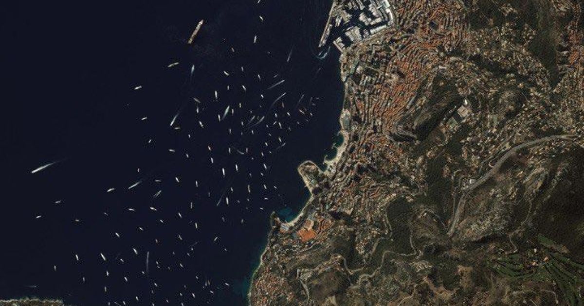 12. Монте-Карло, Монако 9/22/12 - щорічне яхт-шоу

Satellite Photograph by DigitalGlobe / © daypic.ru