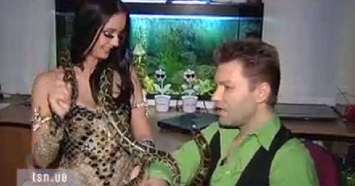 Пітони живуть у Віки вдома вже два з половиною роки