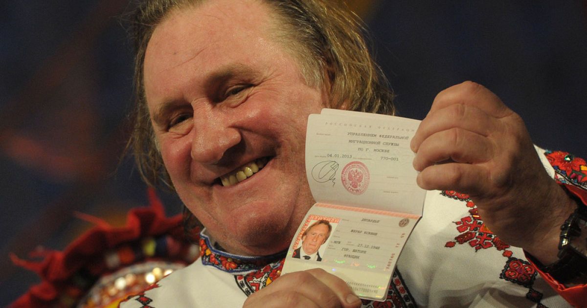 Депардье хотят послать к беженцам.