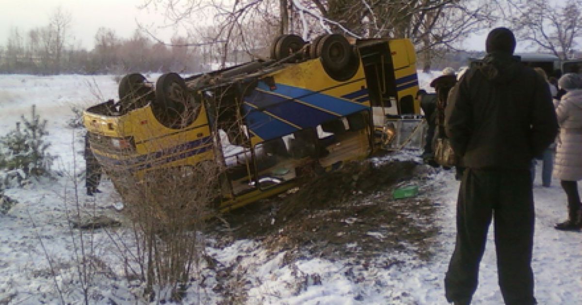 Автобус слідував за маршрутом "Добротвір-Львів".