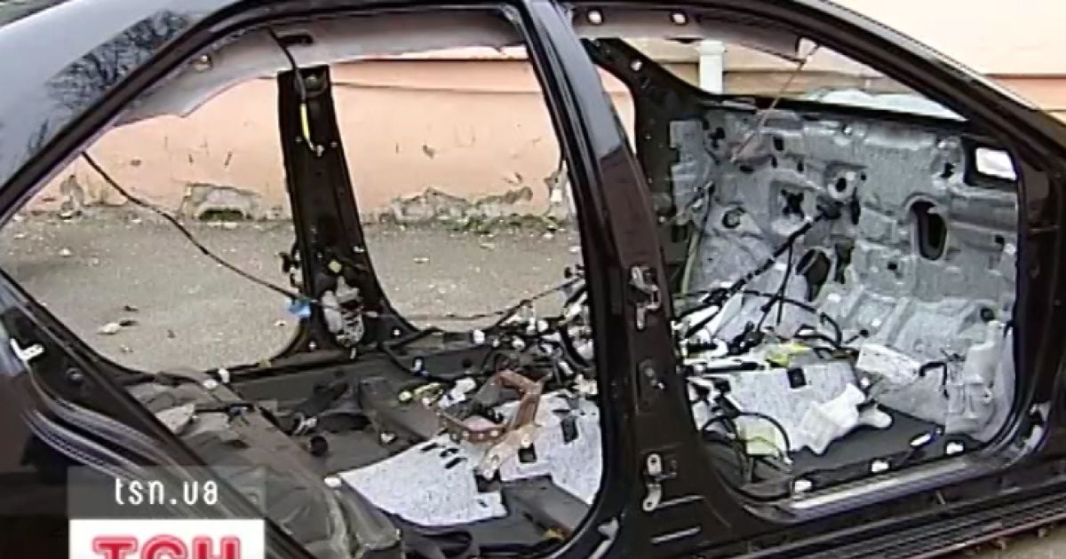 Від машини залишився один кузов