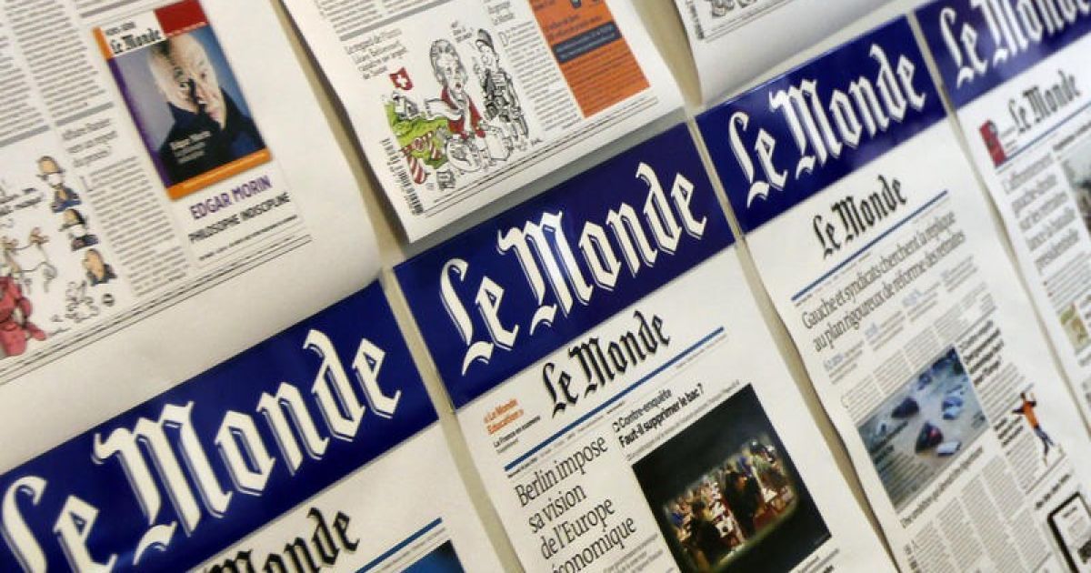 Головний редактор Le Monde помер на робочому місці