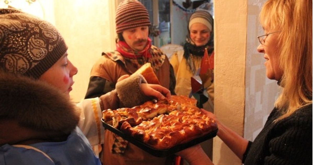 По Києву ходив різдвяний вертеп / © Сегодня
