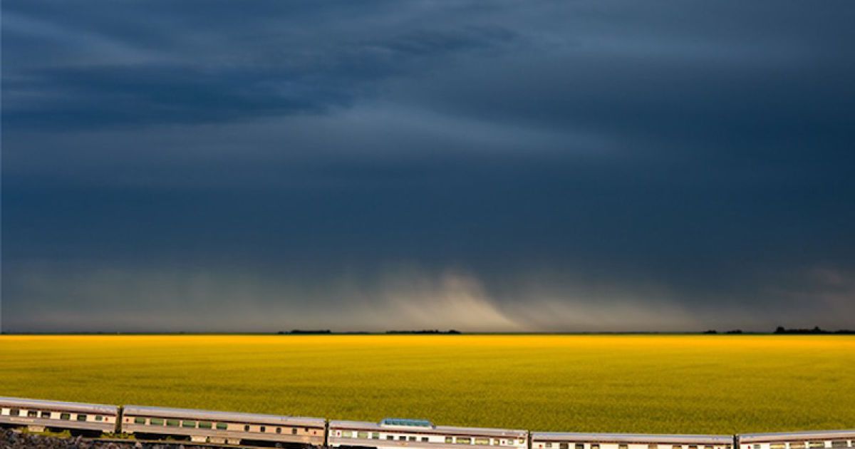 Фото Фрізена з потягом-привидом мають показати Канаду по-новому / © bigpicture.ru