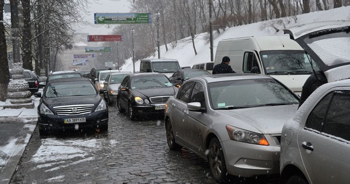 Кияни в заторі звинуватили "Укравтодор" і "Київавтодор"