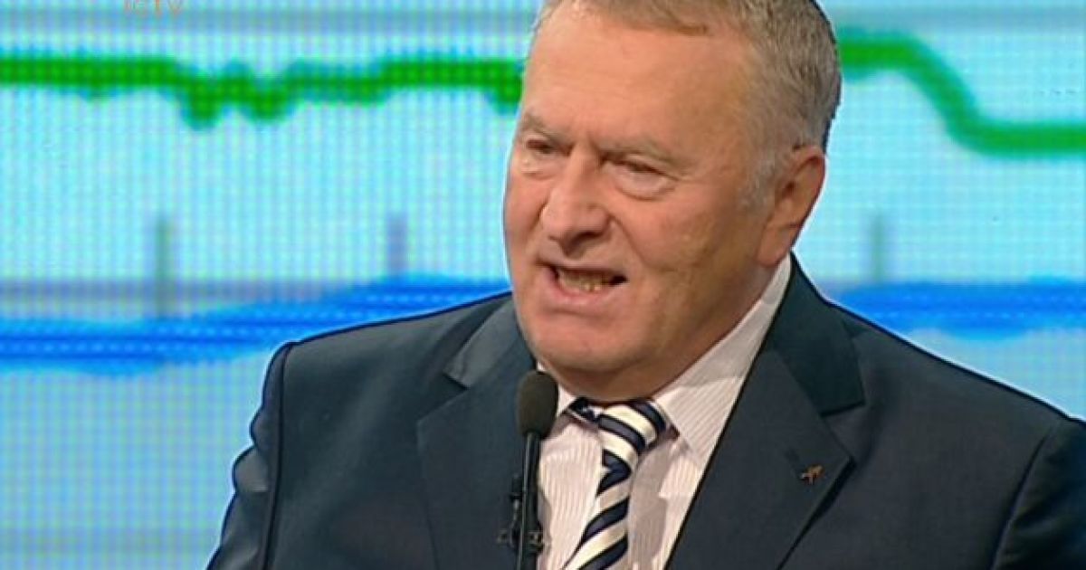 Жириновский хочет захватить больше территории Украины