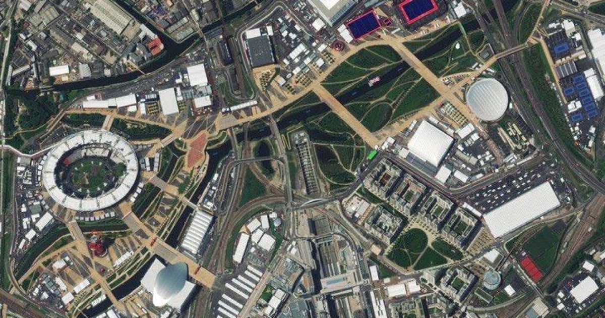8. Лондон, Великобританія 7/23/12 - Олімпійське поселення

Satellite Photograph by DigitalGlobe / © daypic.ru