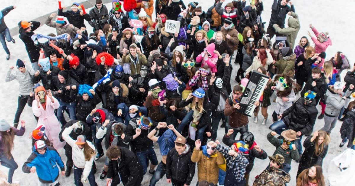 Кияни зняли свою версію Harlem Shake