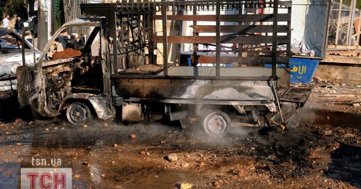 В Сирії вибухнув автомобіль з військовими