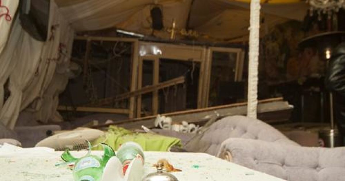 В елітному ресторані "Апрель" вибухнув газовий балон / © "Комсомольская правда" в Украине