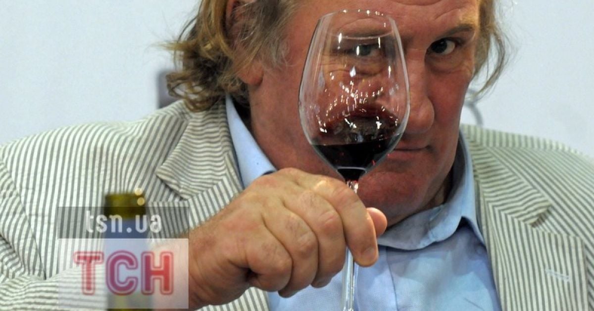 Жерар Депардьє весело проводить час у Києві