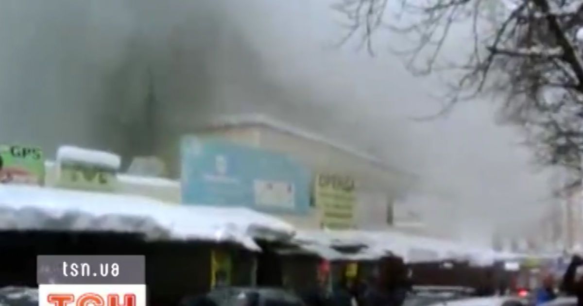 На радіоринку в Києві техніки згоріло на десятки тисяч гривень