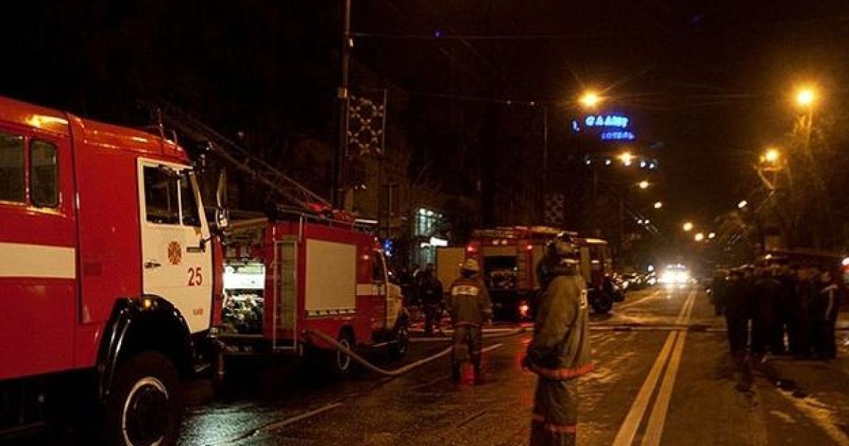 Пожежа у центрі Києва лишила без житла 60 родин / © olx.com.ua