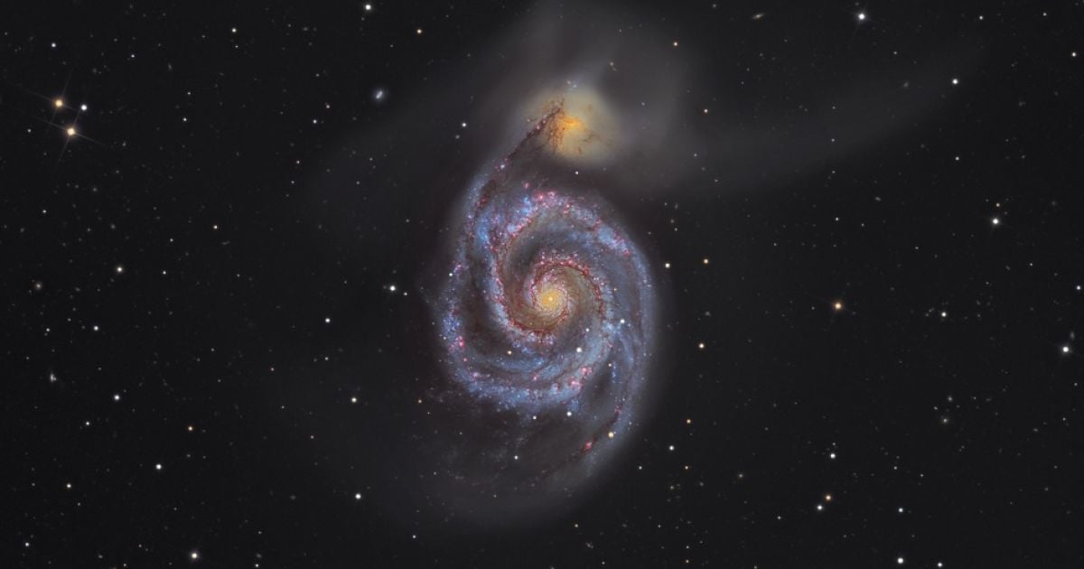 1. Переможець номінації, гран-прі конкурсу: &laquo;Галактика Вир&raquo;. (Martin Pugh / Astronomy Photographer of the Year)