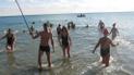 Десятки кримчан купалися в морі