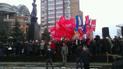 Мітингувальників і "Беркут" розважають реп-коцертом
