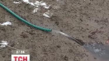 Закарпатский город Мукачево начало заливать нечистотами