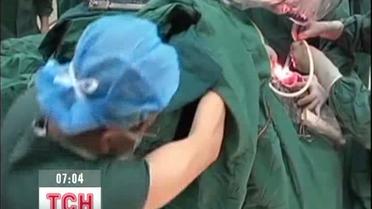 В Китае девочка чудом выжила с ножом в голове