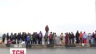 В Запорожье власти запретили прыгать с мостов
