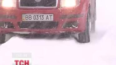 Хмельнитчину взял в плен мощный снегопад
