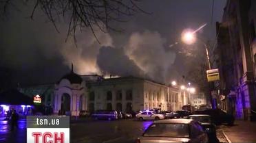 Активисты заявили, что пожар в Гостином дворе был не случайным