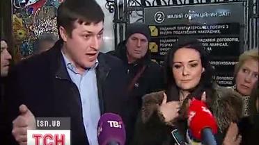В киевском Главпочтамте устроили разборки "по-голливудски"